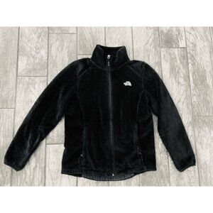 North Face Jacket Womens M Long Sleeve Full Zip Pockets Lightweight Fleece